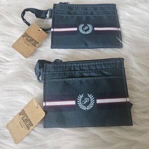 BUNDLE & SAVE - 2 - NWT VICTORIA'S SECRET PINK CARD HOLDER KEYCHAIN- Mix & Match